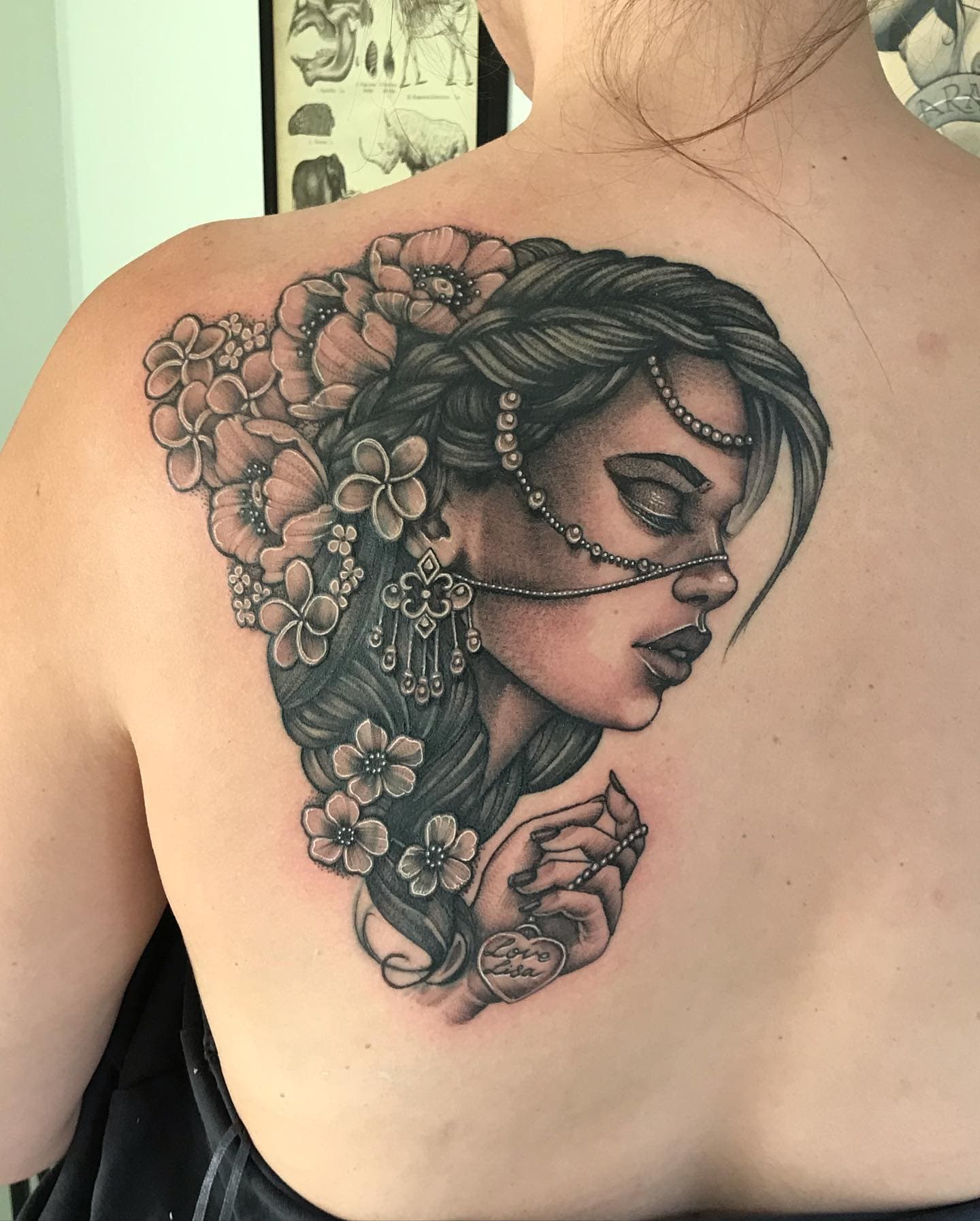 Traditional tattoo work 1