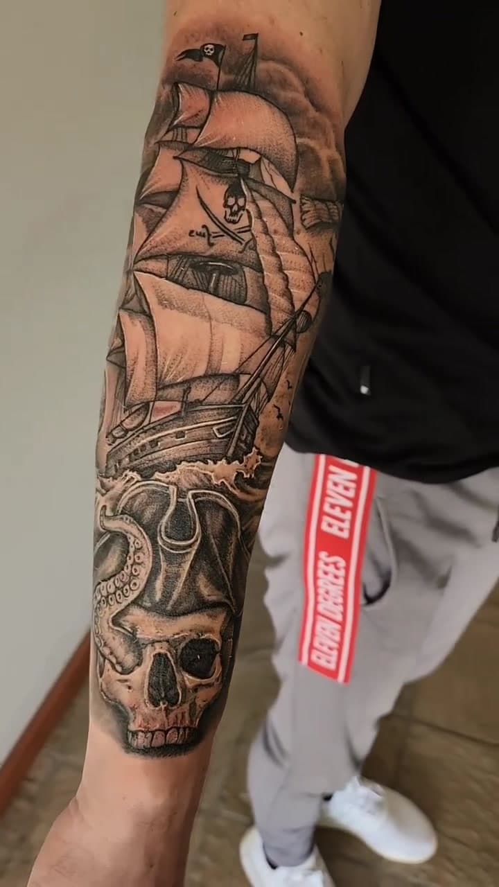 Traditional tattoo work 6