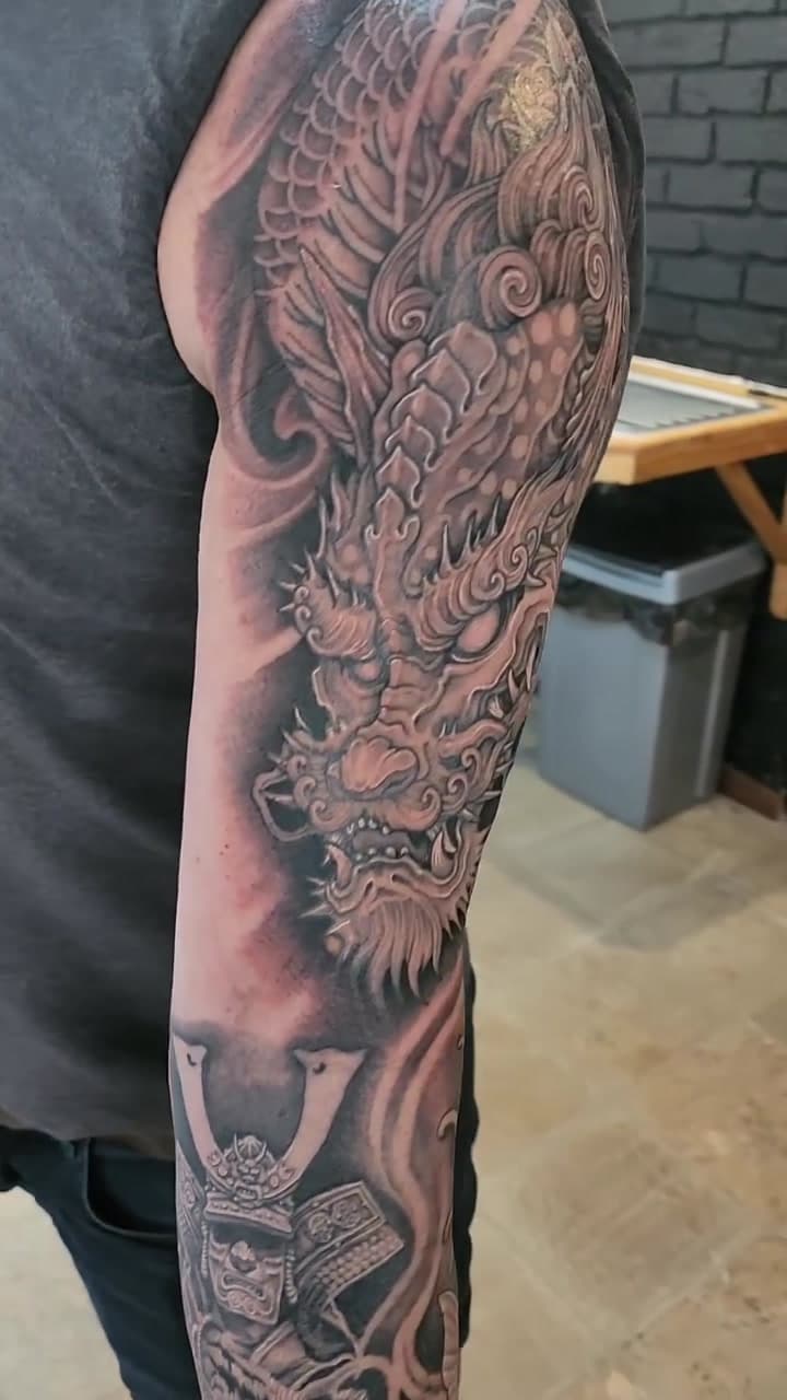 Traditional tattoo work 10