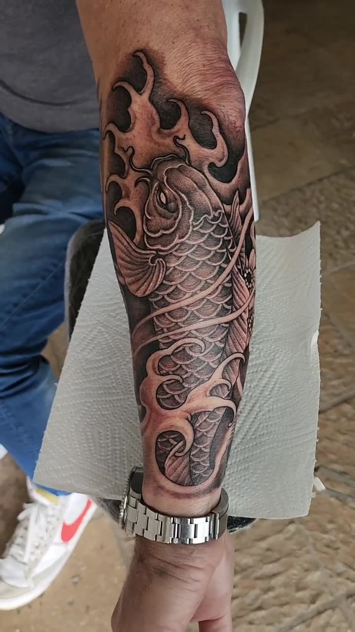 Traditional tattoo work 14