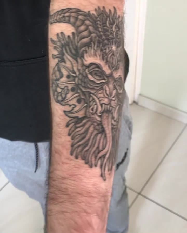 Traditional tattoo work 9