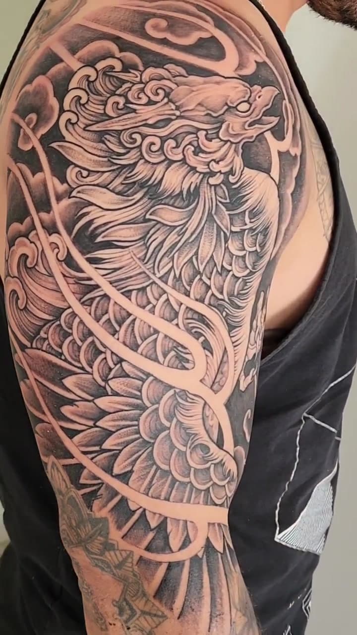 Traditional tattoo work 15